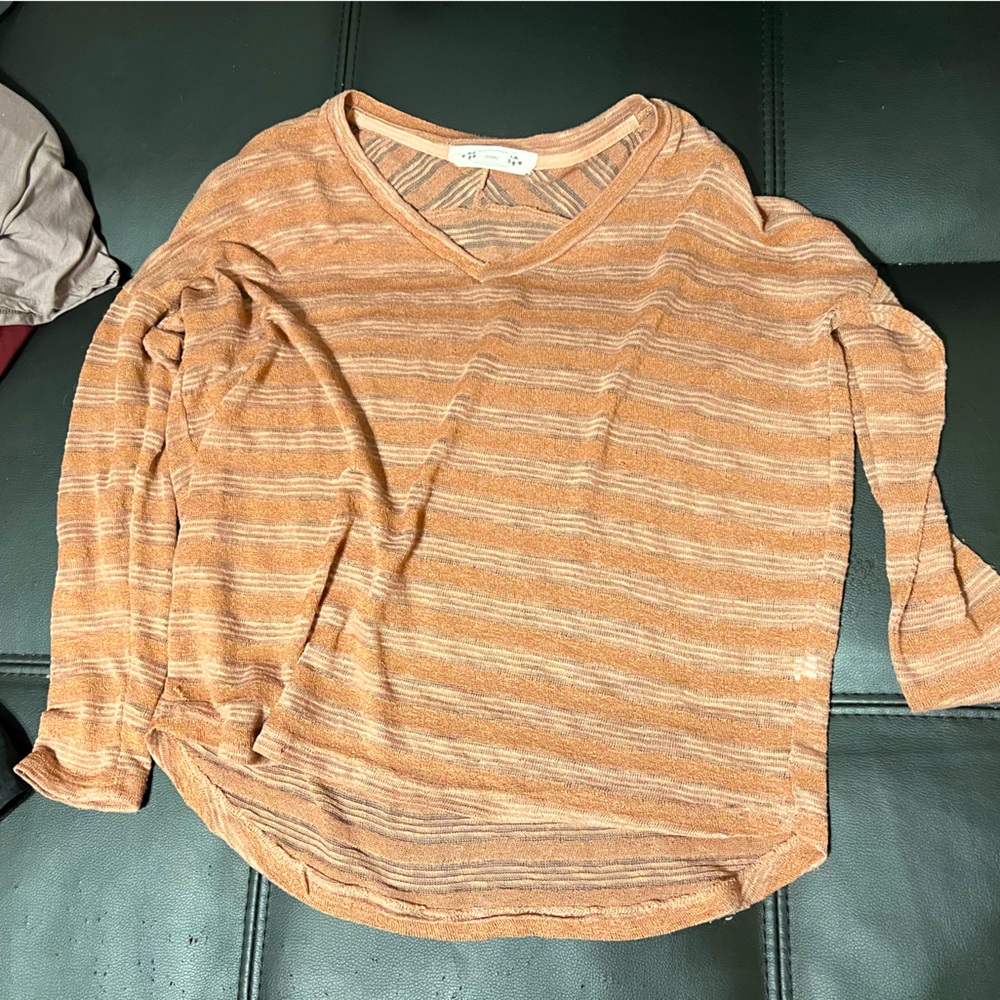 Long Sleeve See Through stop